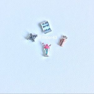 Happy Valentine’s Day charm set